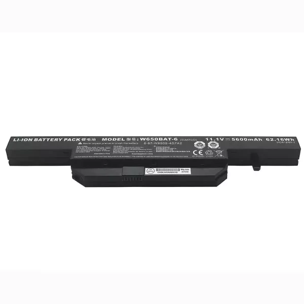 Genuine laptop battery for CLEVO W650BAT-6 - Image 4