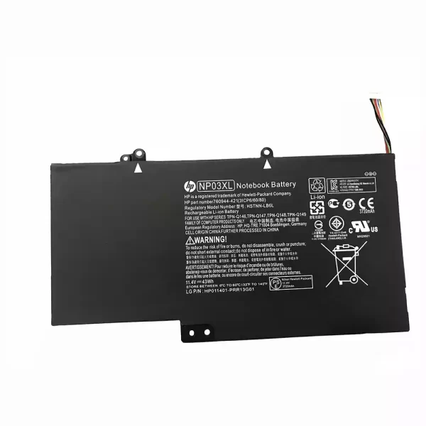 Genuine laptop battery for HP    Pavilion x360 13-a000no