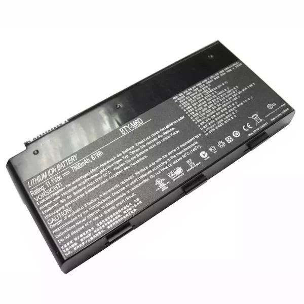Genuine laptop battery for MSI   BTY-M6D