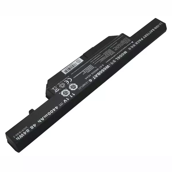 Genuine laptop battery for CLEVO W650SC, W650SH, W650SZ, W665SZ, W670SJQ, W670SZQ1 - Image 2