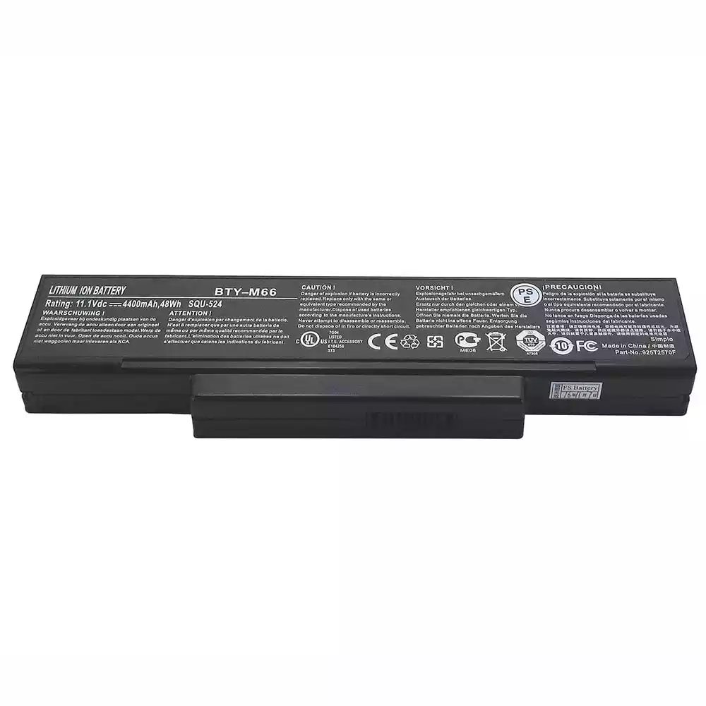 Replacement laptop battery for CLEVO M660NBAT-6 - Image 2