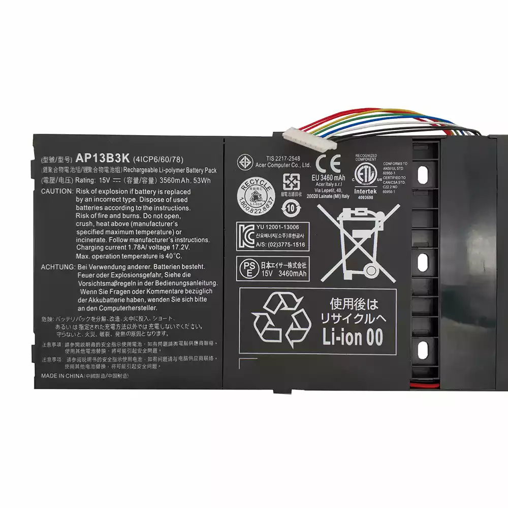 Genuine laptop battery for ACER AP13B3K - Image 3