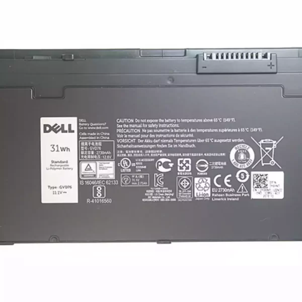 Genuine laptop battery for DELL GVD76 - Image 3