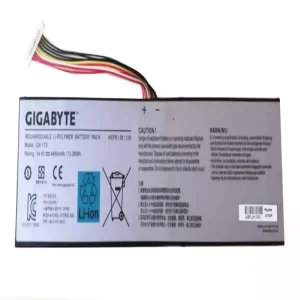 Genuine laptop battery for GIGABYTE GX-17S