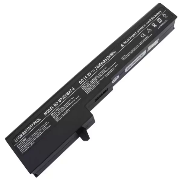 Replacement laptop battery for CLEVO M720SBAT-4