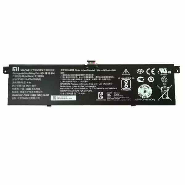 Genuine laptop battery for MI R13B01W