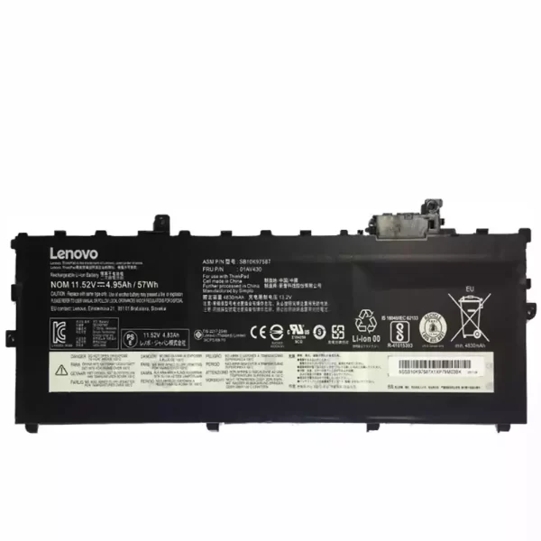 Genuine laptop battery for LENOVO 01AV430