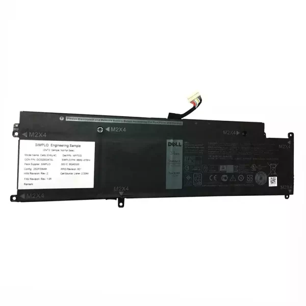 Genuine laptop battery for DELL WY7CG