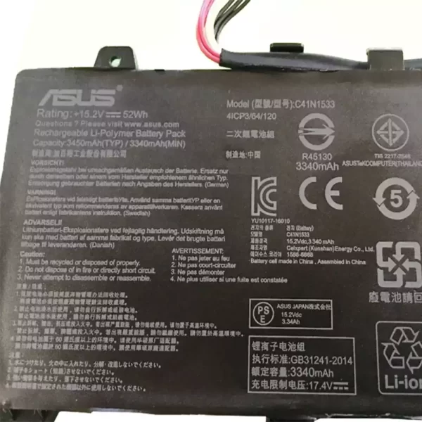Genuine laptop battery for ASUS Q534U,Q534UX - Image 3