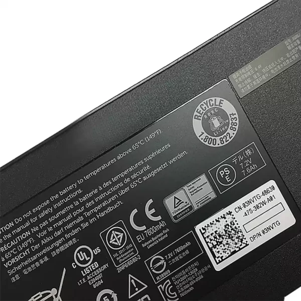 Genuine laptop battery for DELL VD0FX - Image 4
