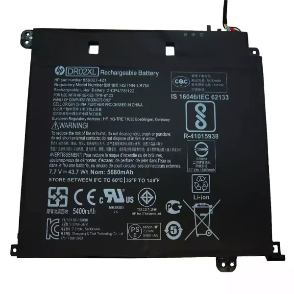 Genuine laptop battery for HP TPN-W123