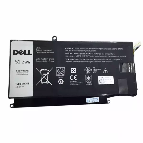 Genuine laptop battery for DELL VH748