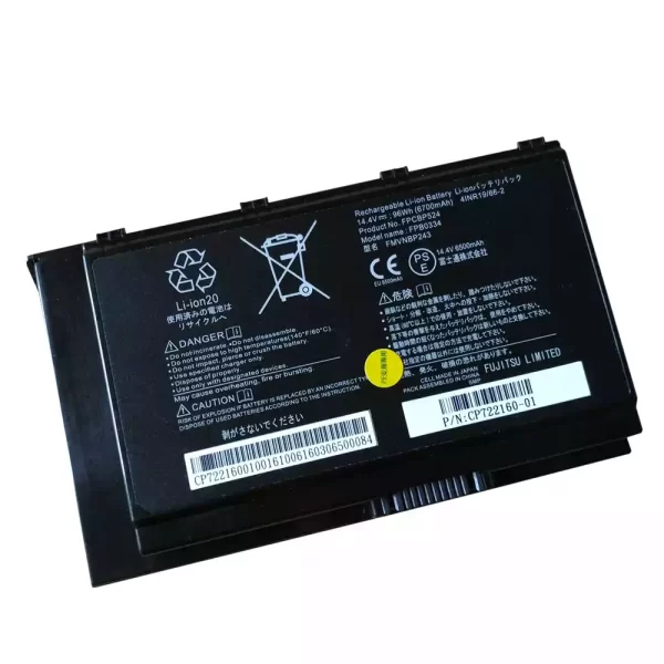Genuine laptop battery for FUJITSU FPCBP524