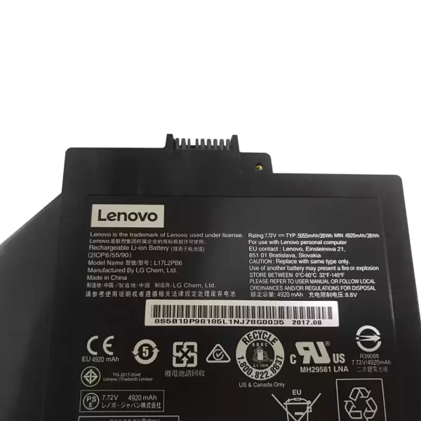 Genuine laptop battery for LENOVO L17L2PB6,L17M2PB6 - Image 3