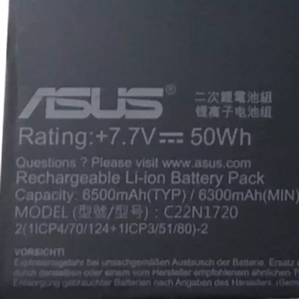 Genuine laptop battery for ASUS ZenBook S UX391,ZenBook S UX391UA - Image 2
