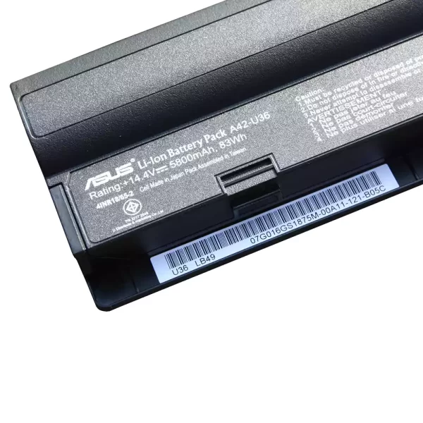 Genuine laptop battery for ASUS A42-U36,A41-U36,A32-U36 - Image 3