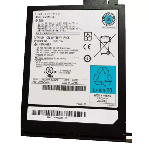 Genuine laptop battery for Fujitsu FPCBP197,FMVNBT30 - Image 3