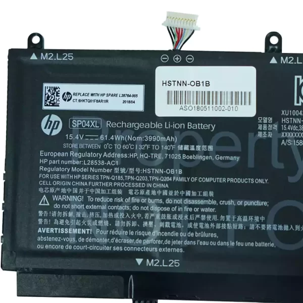 Genuine laptop battery for HP HSTNN-IB8R,HSTNN-OB1B,HSTNN-DB7X - Image 3