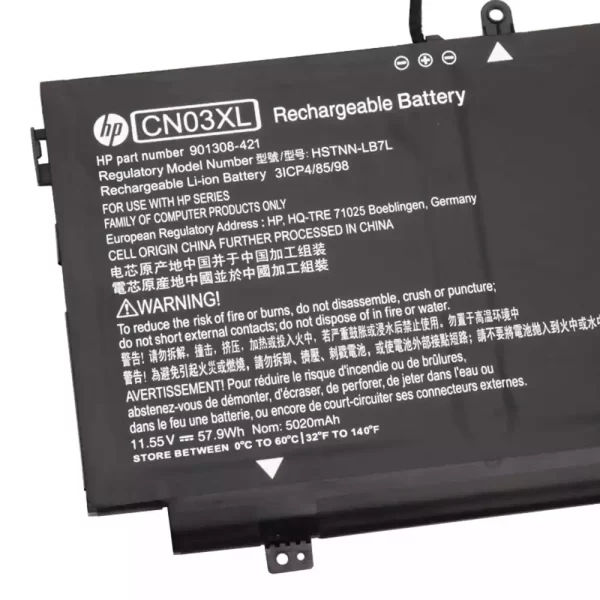 Genuine laptop battery for HP CN03XL - Image 3