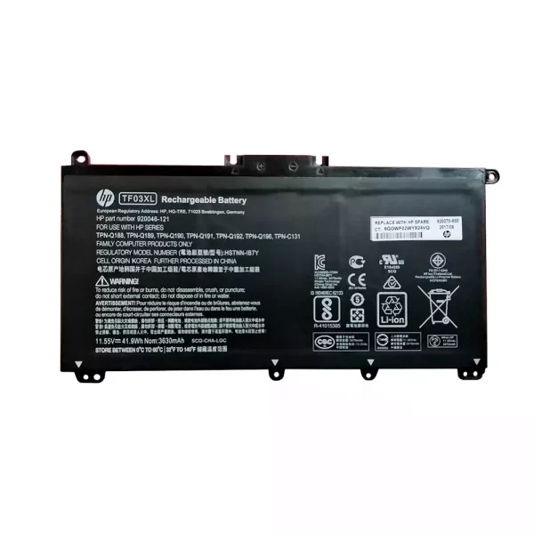 Genuine laptop battery for HP HSTNN-UB7X,HSTNN-LB7J