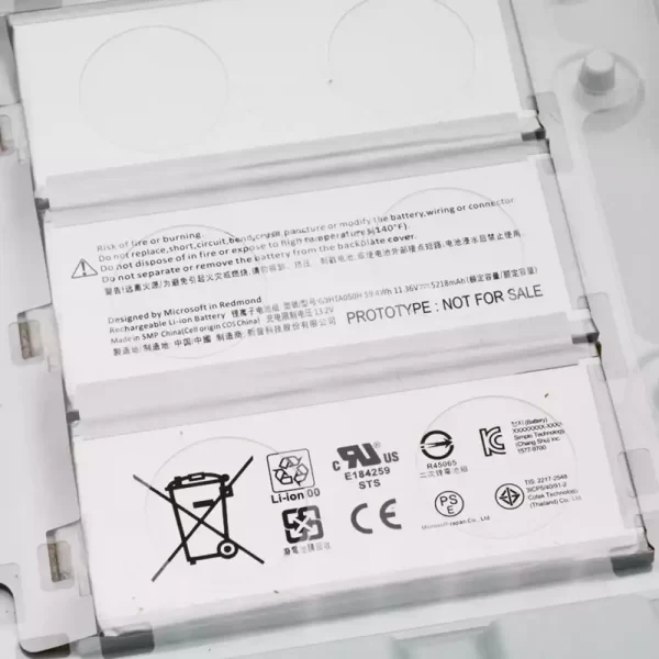 Genuine laptop battery for Microsoft Surface book 2 15" - Image 3
