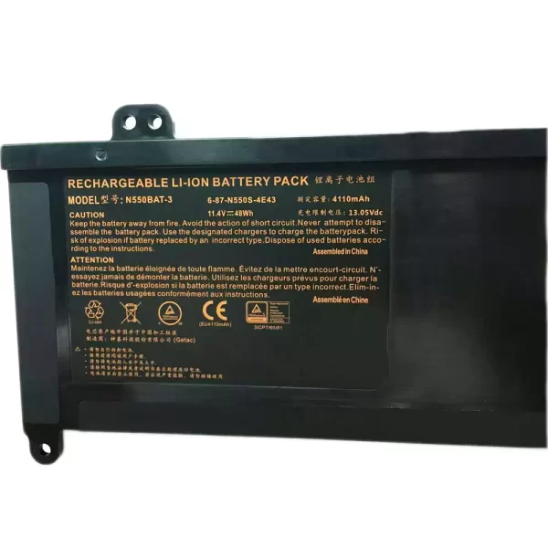 Genuine laptop battery for CLEVO 6-87-N550S-4E42,6-87-N550S-4E43,CLEVO N550RC - Image 2