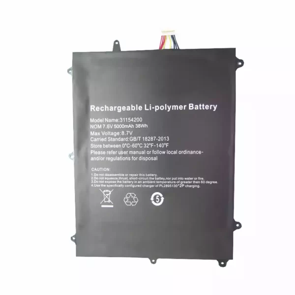 Genuine laptop battery for 31154200,TECLAST F6 Pro