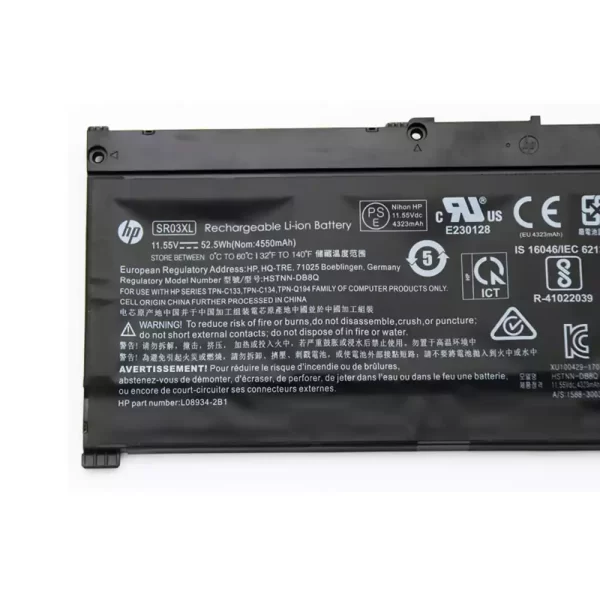 Genuine laptop battery for HP Pavilion 15-cx00,Pavilion Gaming 15-cx00,Pavilion Gaming 15-cx01 - Image 3