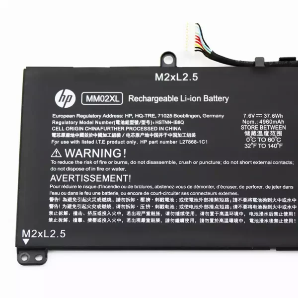 Genuine laptop battery for HP Envy 13-an,13-an0000TU,13-an0002/5/6/8tu - Image 3