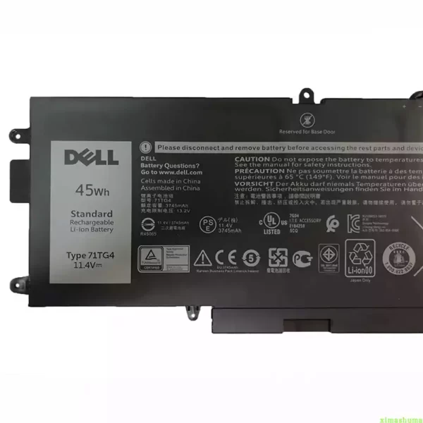 Genuine laptop battery for DELL Latitude 7390, Latitude 7390 2-in-1 - Image 3