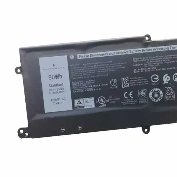 Genuine laptop battery for DELL Alienware Area,Alienware Area-51m,ALWA51M,07PWXV - Image 3