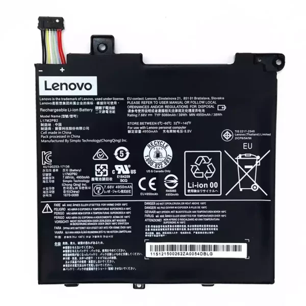 Genuine laptop battery for LENOVO L17M2PB2,L17L2PB2