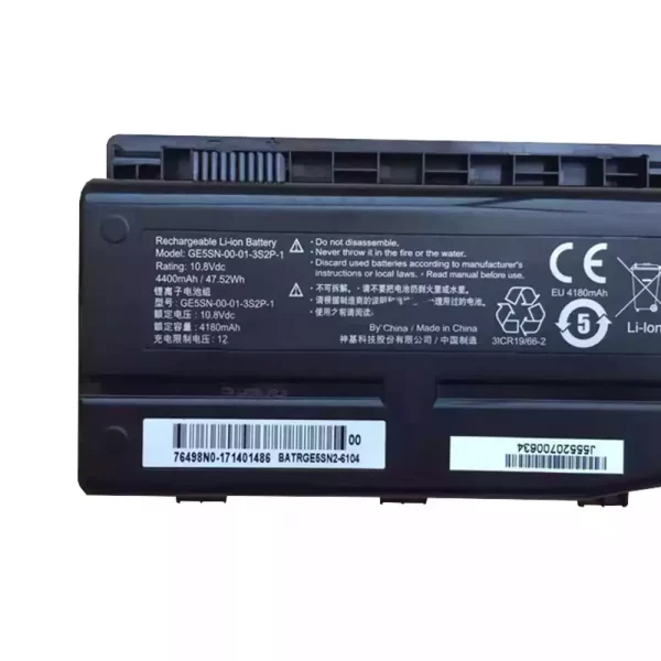 Genuine laptop battery for MACHENIKE F117-F2k/F1K,MECHREVO X6Ti-s,X7Ti-s,Shinelon T1TI-781SN3 - Image 3