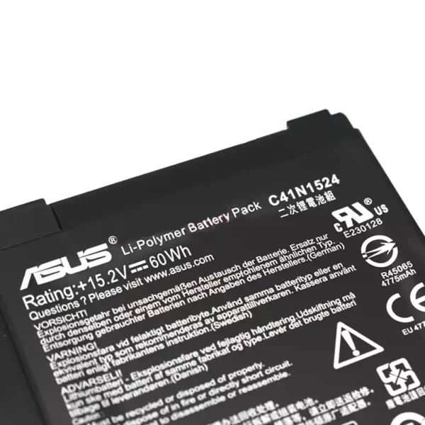 Genuine laptop battery for ASUS C41N1524 - Image 3