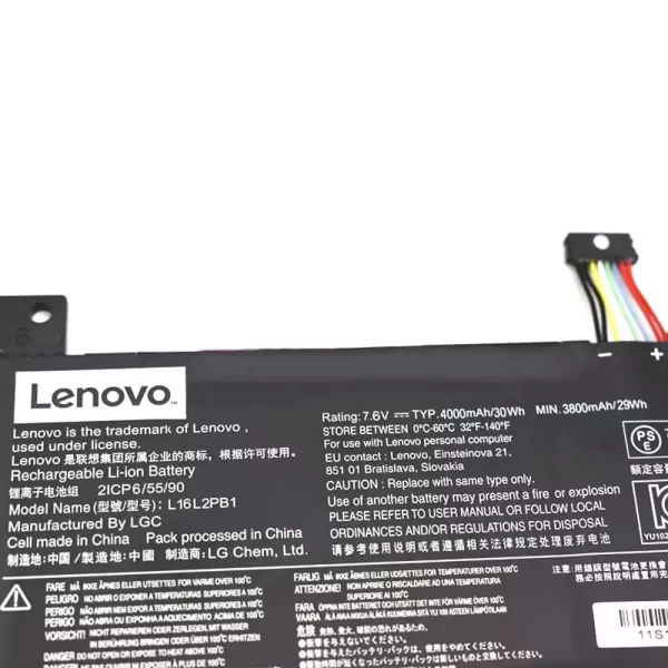 Genuine laptop battery for LENOVO L16L2PB1,L16C2PB2 - Image 3