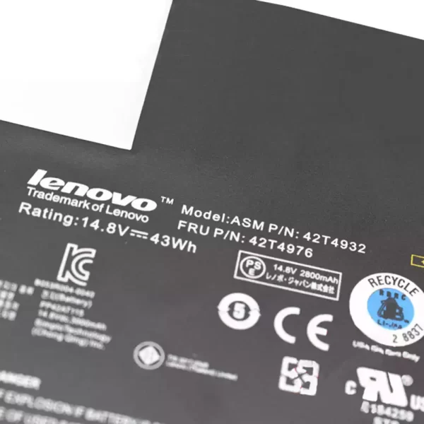 Genuine laptop battery for Lenovo 42T4932,42T4976,42T4935 - Image 3