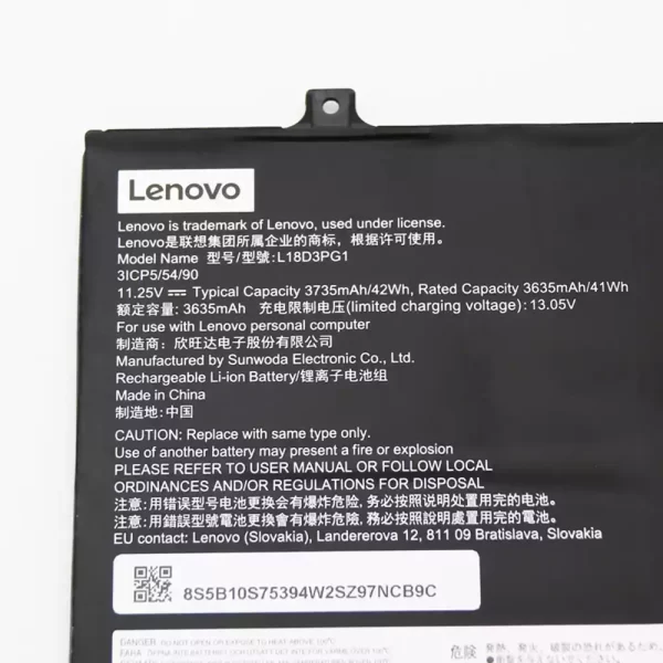 Genuine laptop battery for LENOVO N24,5B10T36868,5B10S75394,SB10T83190 - Image 3