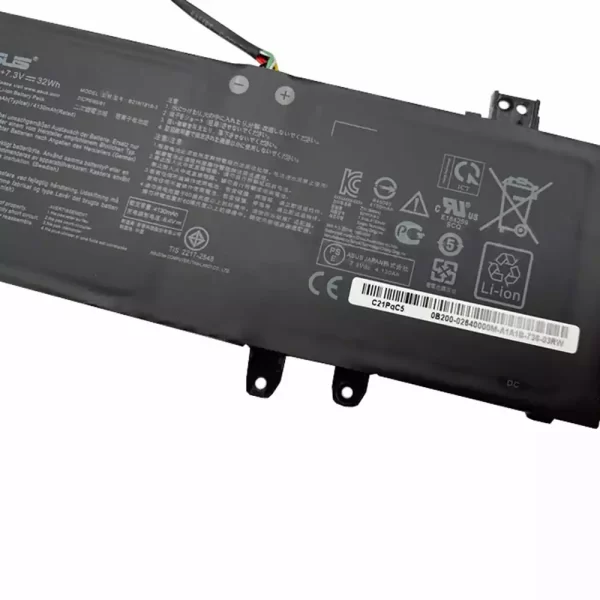 Genuine laptop battery for ASUS B21N1818-3 2ICP6/60/81 - Image 4