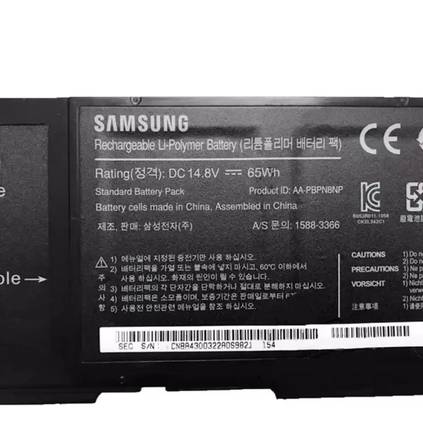 Genuine laptop battery for SAMSUNG NP700Z3A NP700Z4A NP700Z3C - Image 3