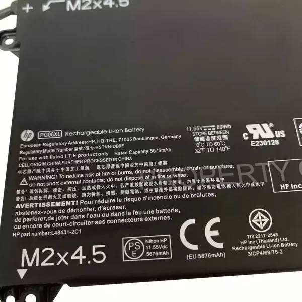 Genuine laptop battery for HP PG06XL - Image 3