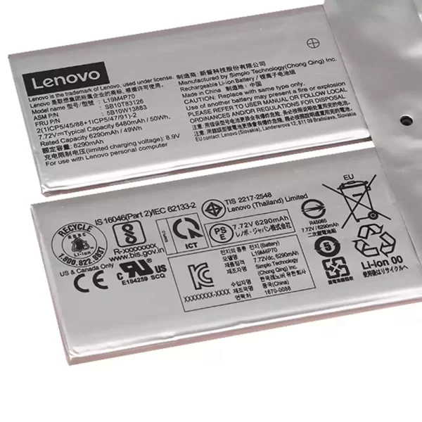Genuine laptop battery for LENOVO L19M4P70,SB10T83126,5B10W13883 - Image 2