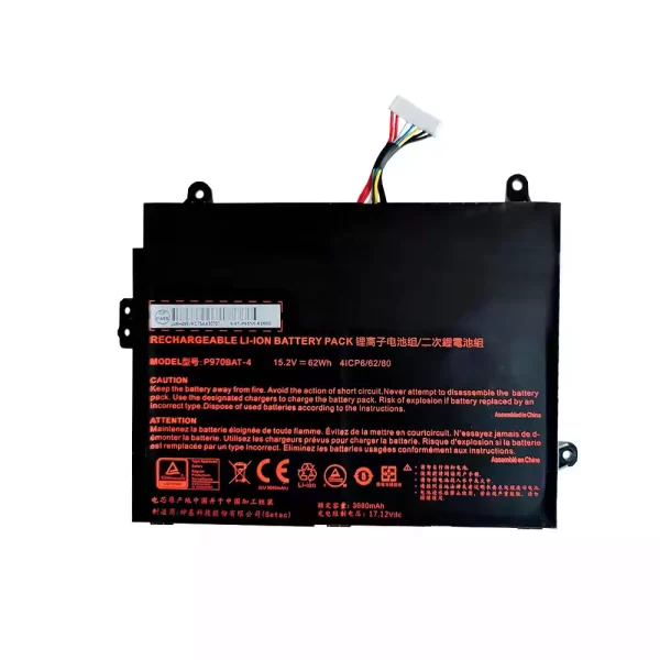 Genuine laptop battery for SAGER NP2950(P955ET1),NP2952(P955ET3),NP8954(P955ER),NP8955(P955ER),NP8955-S(P955ER),NP8961(P960ED),NP8962(P960EF),NP8966(P960RD),NP8967(P960RF),NP8968(P960RN),NP8971(P970ED),NP8972(P970EF),NP8973(P970EN),NP8976(P970RD),NP8977(P070RF),NP8978(P970RN)