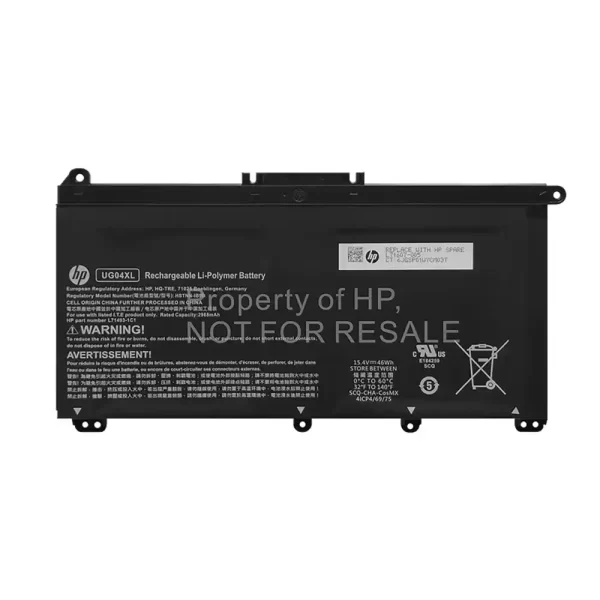 Genuine laptop battery for HP UG04XL