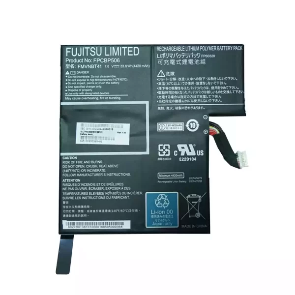 Genuine laptop battery for FUJITSU FPCBP506 FMVNBT41 FPB0328