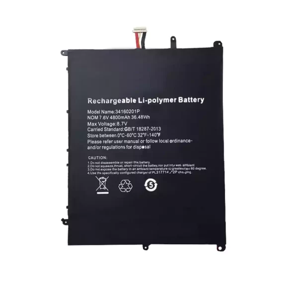 Genuine laptop battery for 34160201P