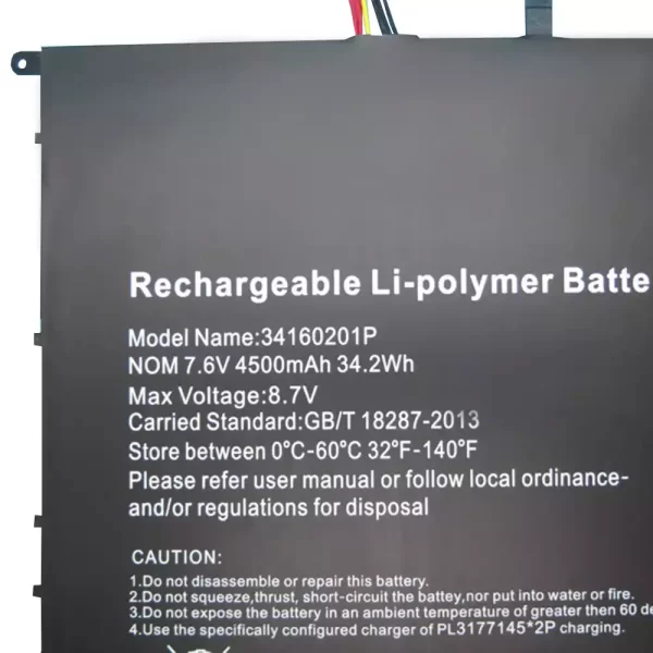 Genuine laptop battery for 34160201P - Image 3