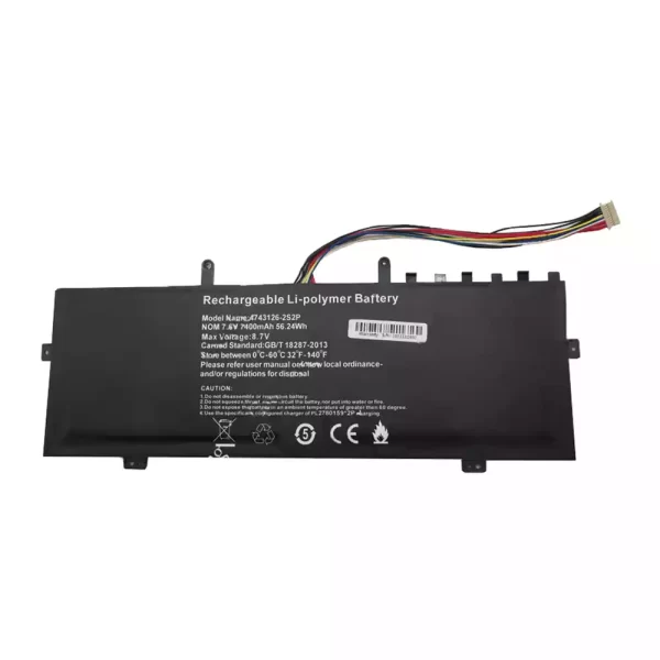 Genuine laptop battery for 4743126-2S2P