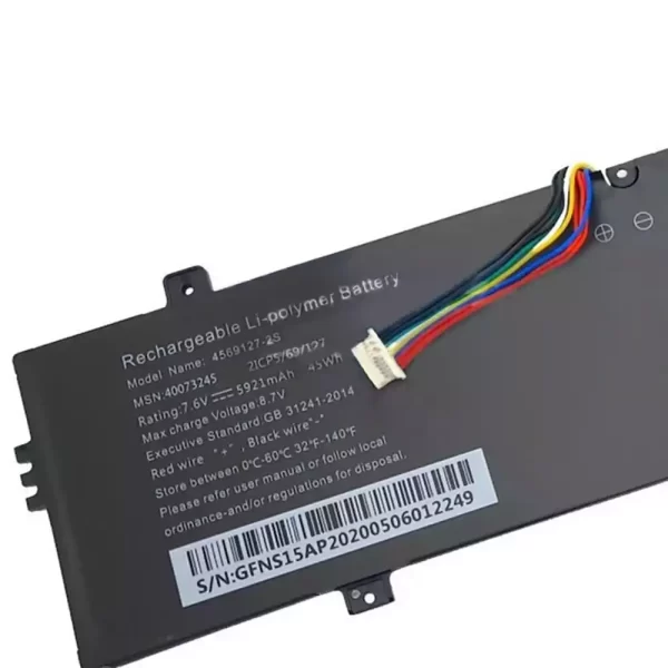 Genuine laptop battery for 4569127-2S 40073245 - Image 2