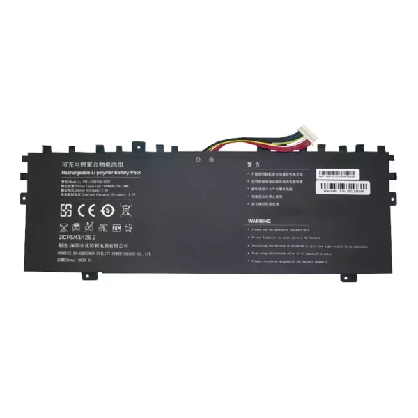 Genuine laptop battery for UTL-4743126-2S2P