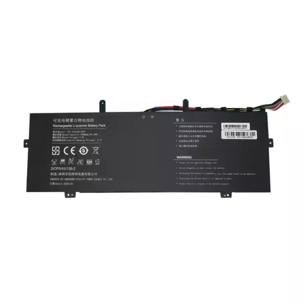 Genuine laptop battery for UTL-4743126-2S2P - Image 2